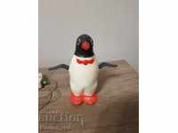 Old toy penguin