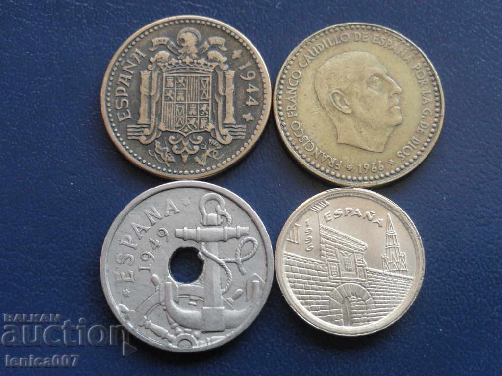 Delivery of Spain - Coins (4 pieces) Delivery of Spain - Coins (4 pieces)