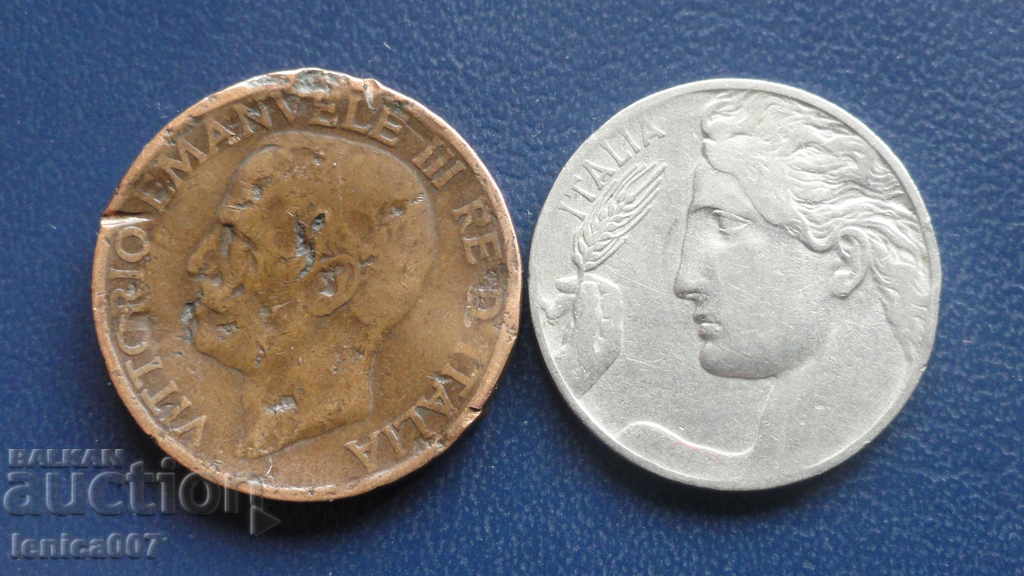 Delivery of Italy 1914-1926 - 10 and 20 centesimi Delivery of Italy 1914-1926 - 10 and 20 centesimi