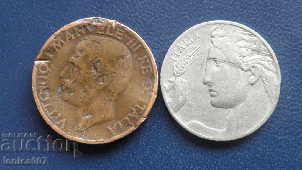 Italy 1914-1926 - 10 and 20 centesimi - 6 Italy 1914-1926 - 10 and 20 centesimi - 6