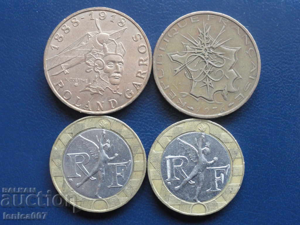 Franța - 10 franci (4 bucăți) cu preț € 3.50 | 6.85 BGN