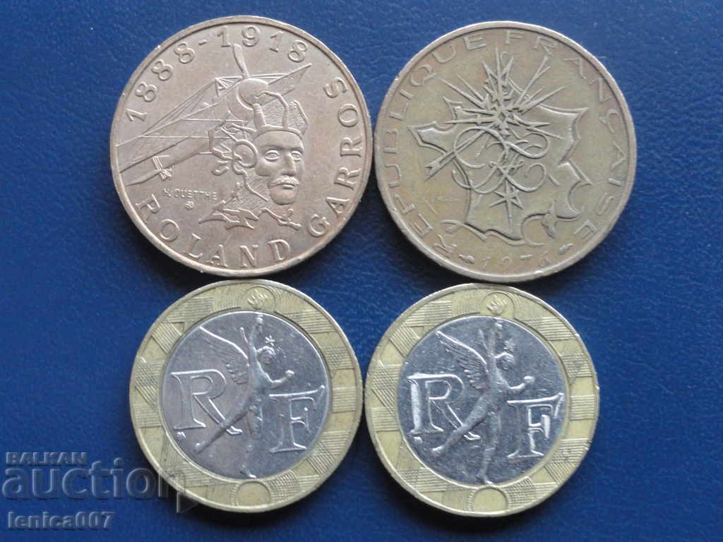 Livrarea Franța - 10 franci (4 bucăți)