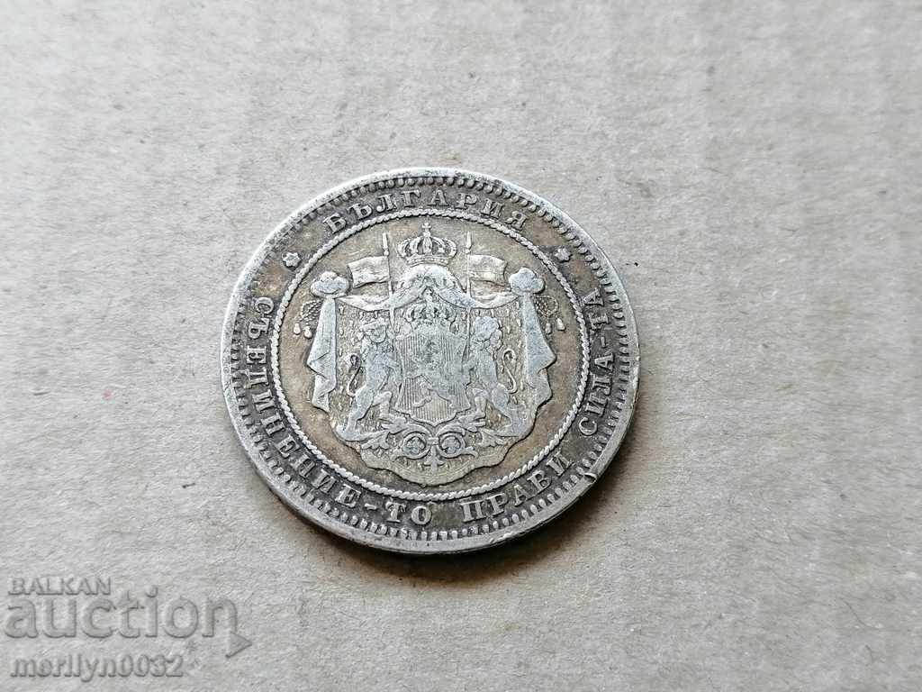 Silver coin 2 BGN Principality of Bulgaria Silver with price € 16.87 | 32.99 BGN
