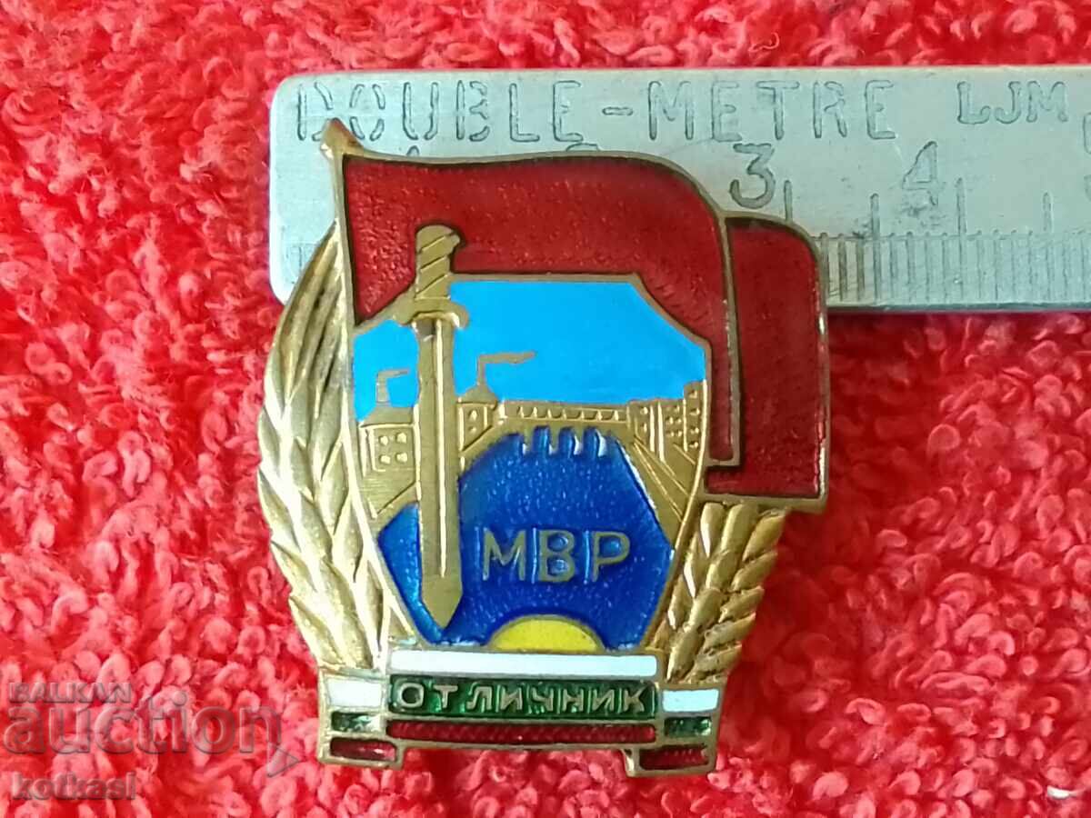 Old Social Badge Badge HONORS MIA enamel on screw Old Social Badge Badge HONORS MIA enamel on screw