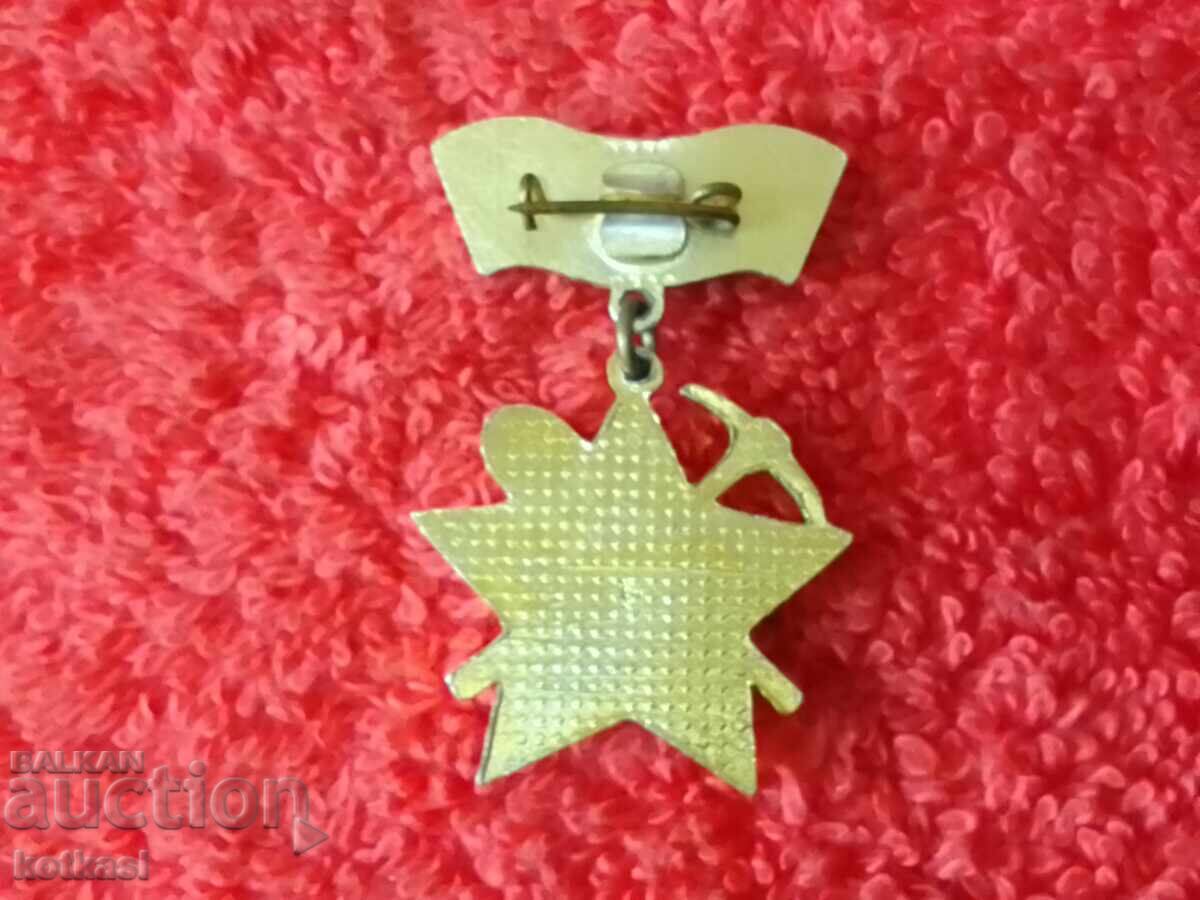 Old Soviet Badge Emblem BUILD FOR THE MOTHERLAND 1983 excellent with price 5.50 BGN | € 2.81 Old Soviet Badge Emblem BUILD FOR THE MOTHERLAND 1983 excellent with price 5.50 BGN | € 2.81
