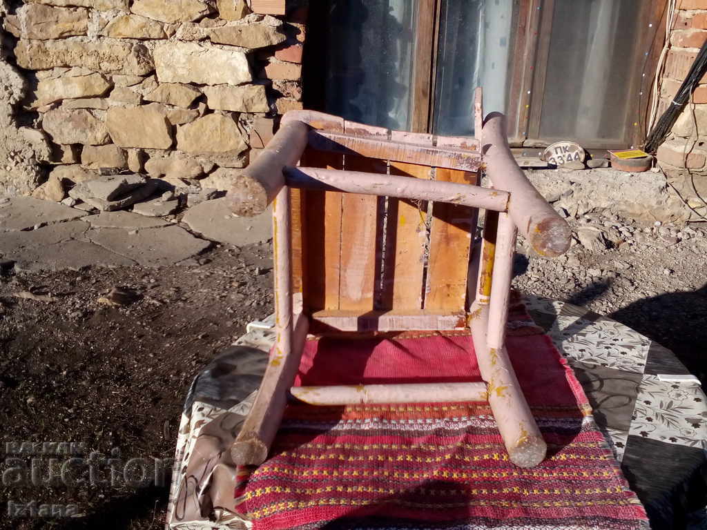 Old children's chair, chair - 5 Old children's chair, chair - 5