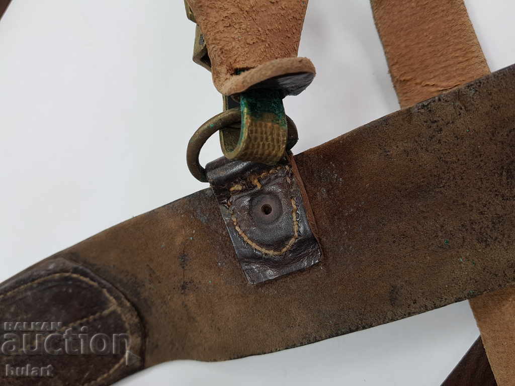 Licitație Curea militară centură militară Royal Navy WWII curea de armare