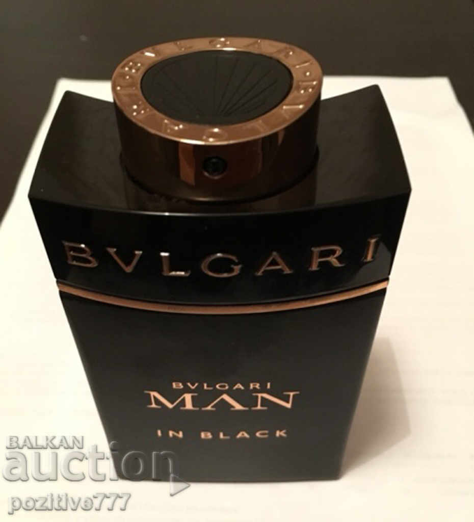 Auction Bvlgari Man In Black Perfume for Men 100ml EDP 3.4oz Auction Bvlgari Man In Black Perfume for Men 100ml EDP 3.4oz