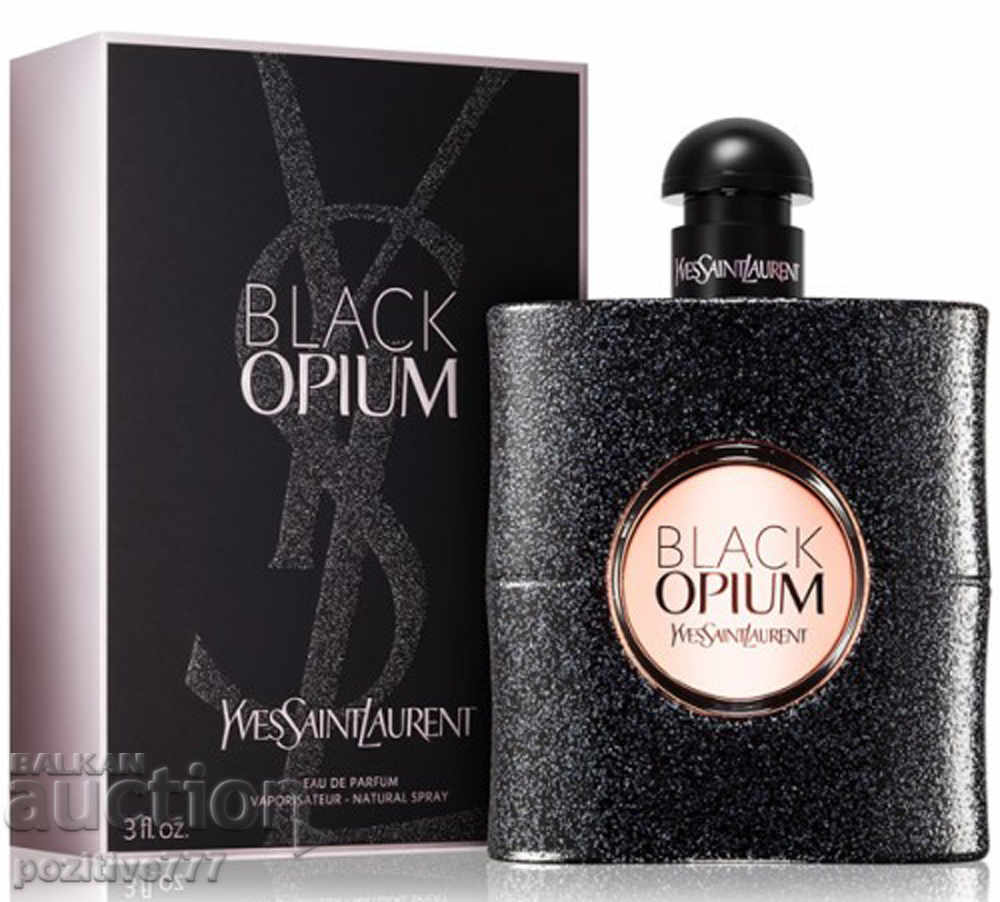 Auction YVES SAINT LAURENT BLACK OPIUM 90ml 3.0oz FOR WOMEN EDP Auction YVES SAINT LAURENT BLACK OPIUM 90ml 3.0oz FOR WOMEN EDP