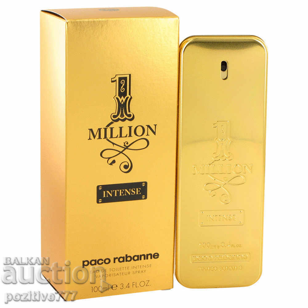 Paco Rabanne 1 ONE MILLION Intense EDT MEN 100ml 3.4oz with price 100.00 BGN | € 51.13 Paco Rabanne 1 ONE MILLION Intense EDT MEN 100ml 3.4oz with price 100.00 BGN | € 51.13