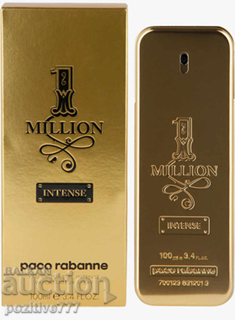 Paco Rabanne 1 ONE MILLION Intense EDT MEN 100ml 3,4oz