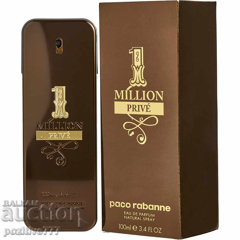 Paco Rabanne 1 Million Prive 100 ml 3.4 oz Perfume Men NEW