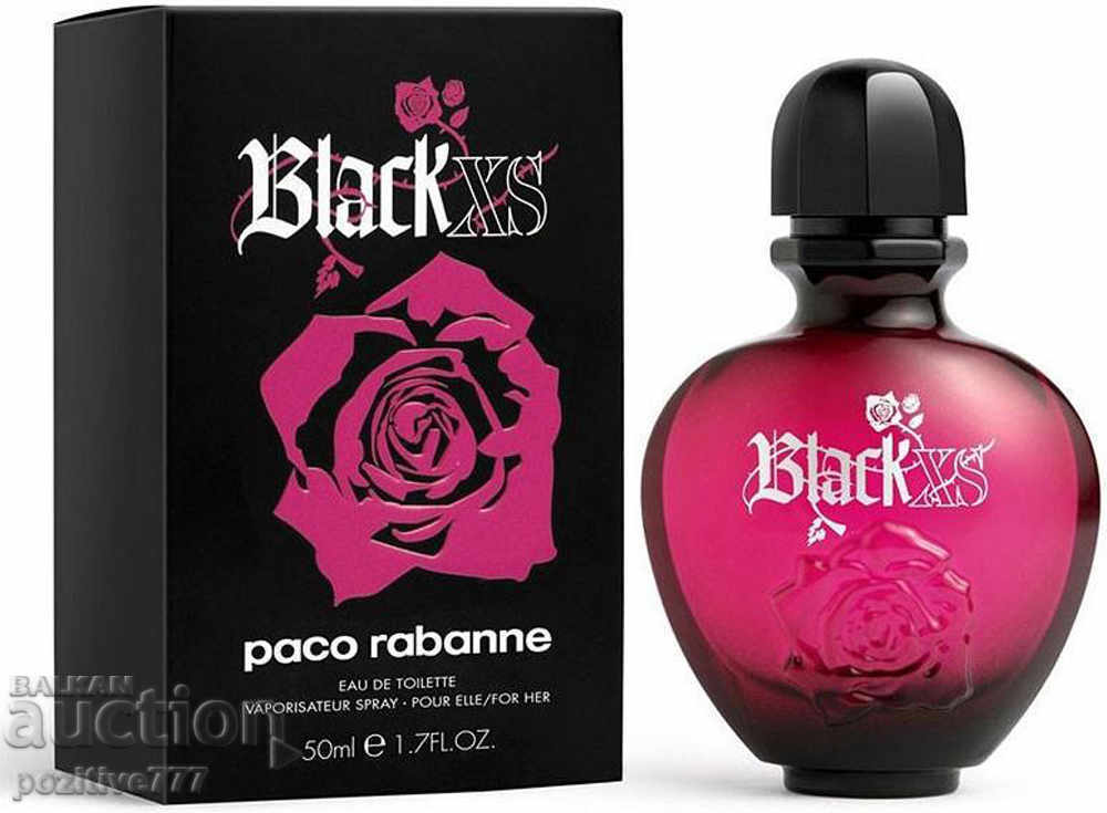 Auction  Paco Rabanne Black XS EDT 80 ml Women 2.7oz NEW