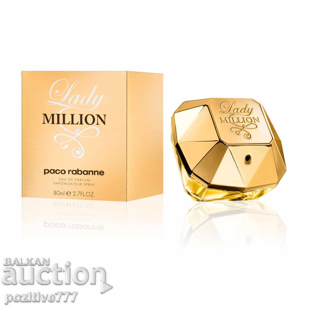 PACO RABANNE LADY MILLION EDP Women NATURAL Spray 80ml with price 90.00 BGN | € 46.02 PACO RABANNE LADY MILLION EDP Women NATURAL Spray 80ml with price 90.00 BGN | € 46.02