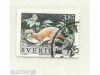 Kleymovana marca Fauna 1996 din Suedia