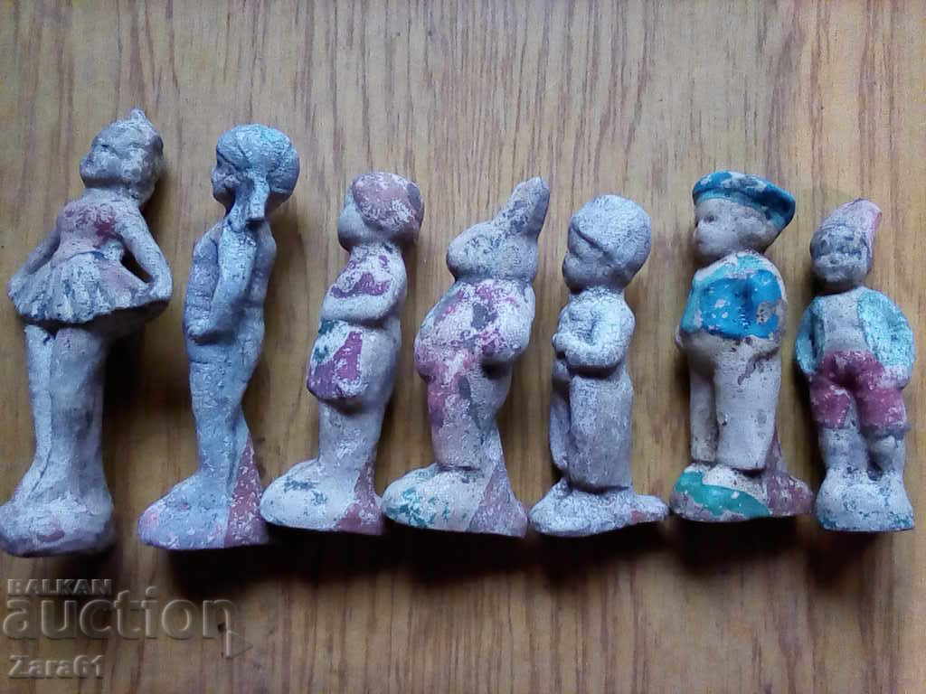 Old ceramic whistles - 6 Old ceramic whistles - 6