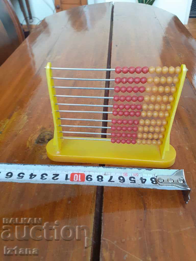 An old children's abacus with price 14.00 BGN | € 7.16 An old children's abacus with price 14.00 BGN | € 7.16