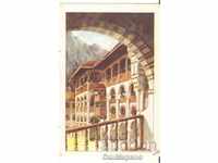 Card Bulgaria Mănăstirea Rila Vedere din Rupe *
