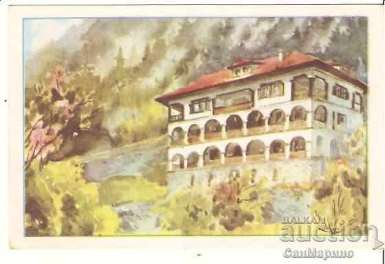 Картичка  България  Рилски манастир Хотел-ресторантът*