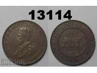 Australia 1/2 penny 1934 XF + / AU coin
