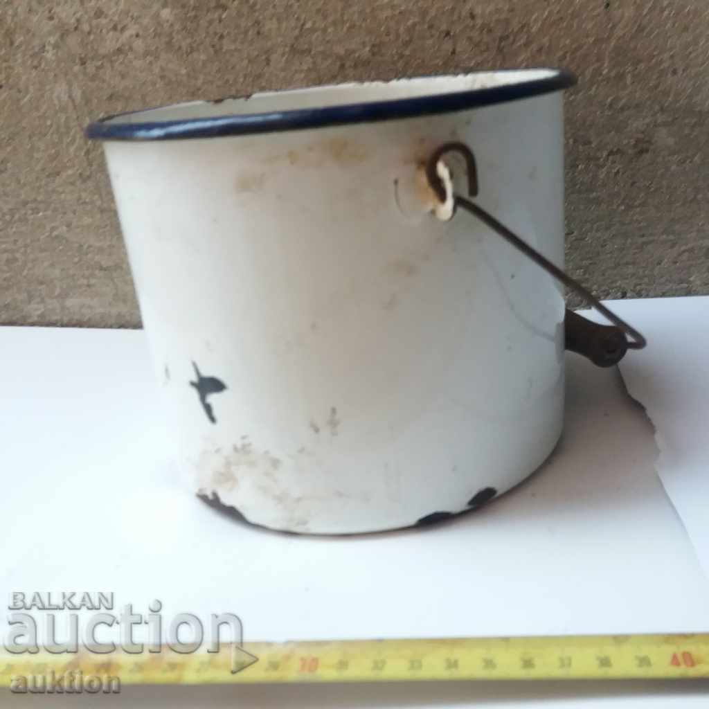 SOC ENAMELED BOILER, LABEL WITH LABELING with price 3.59 BGN | € 1.84 SOC ENAMELED BOILER, LABEL WITH LABELING with price 3.59 BGN | € 1.84