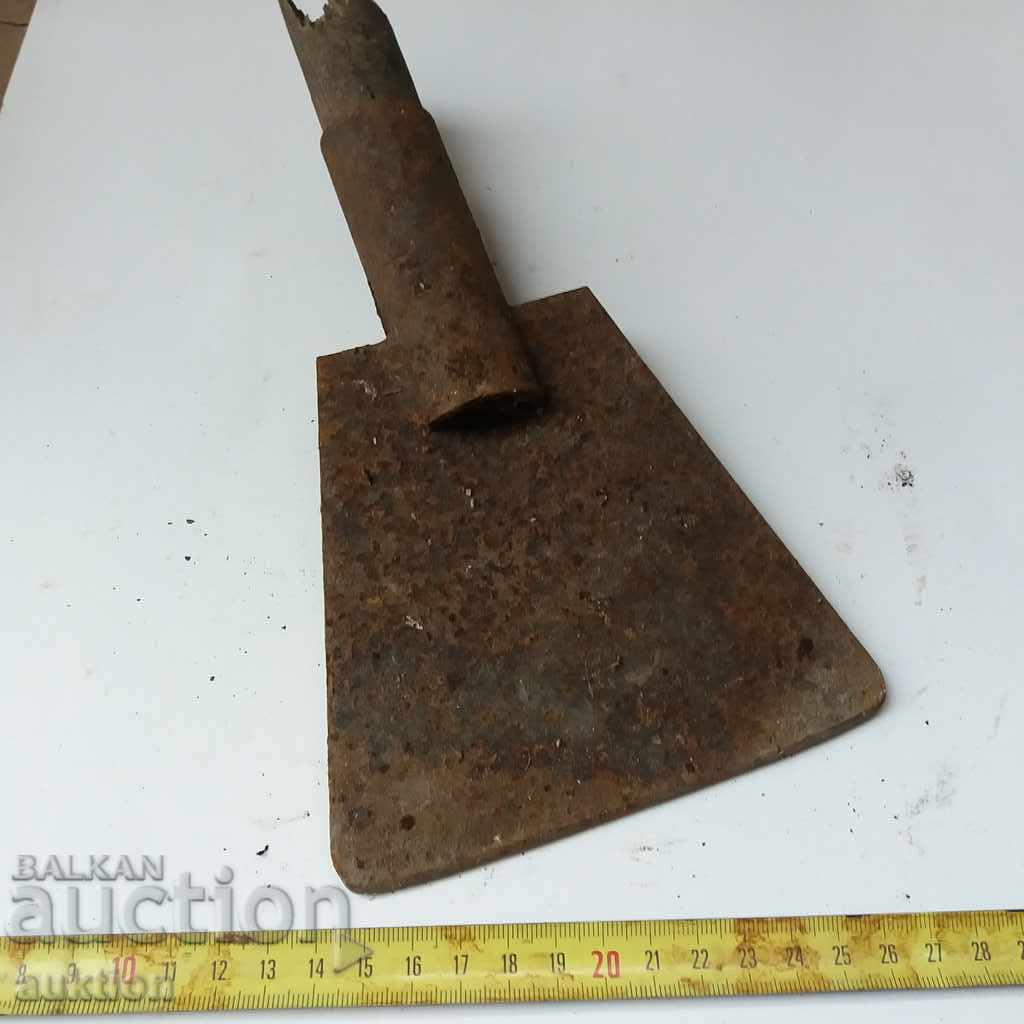 FORGED OLD FIREPLACE, FIRE - 7