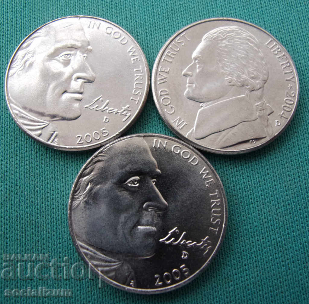 Lotul SUA 2004 - 2005 UNC cu preț € 3.41 | 6.67 BGN