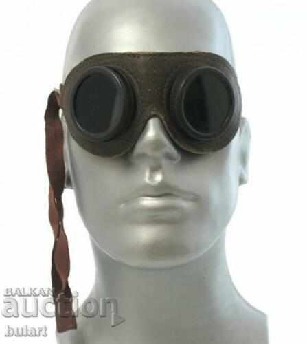 OLD EYES EYES FLYER PILOT WWII WW2 PILOT SPECTACLES GOGGLES