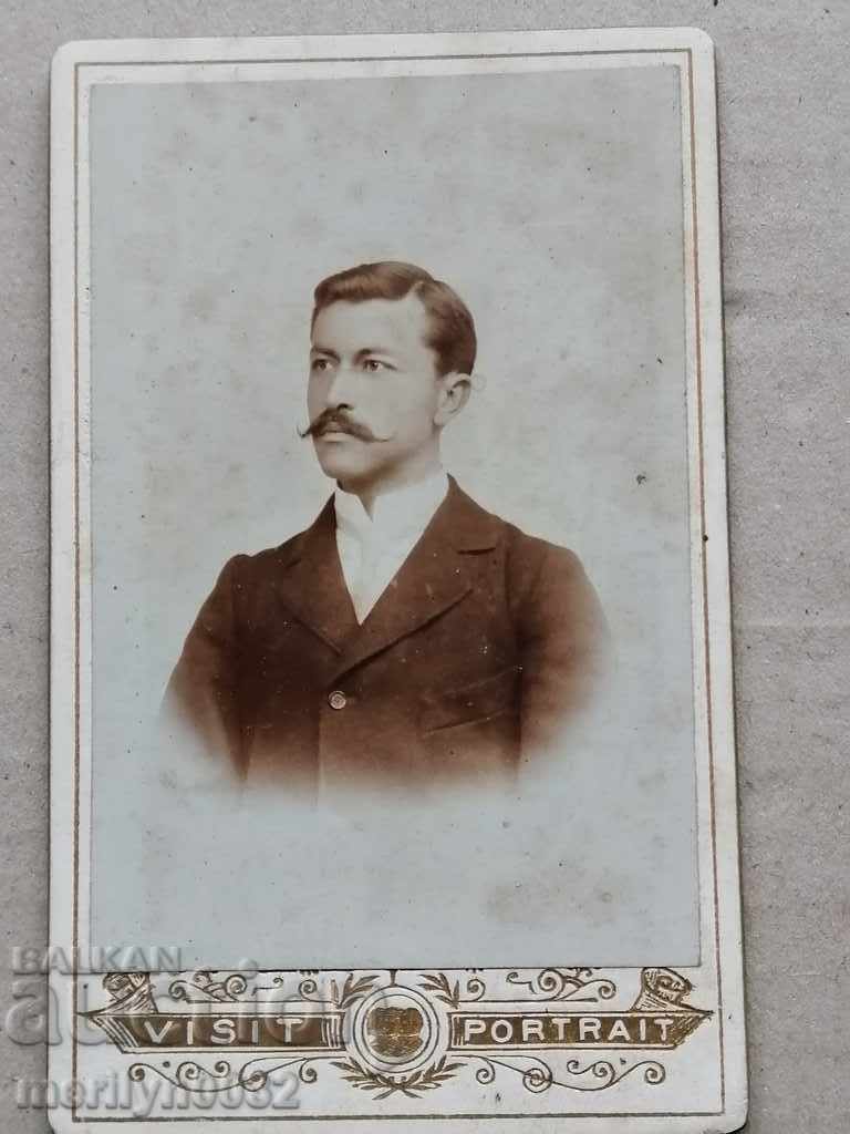 Fotografie foto din carton Vidin în secolul XX