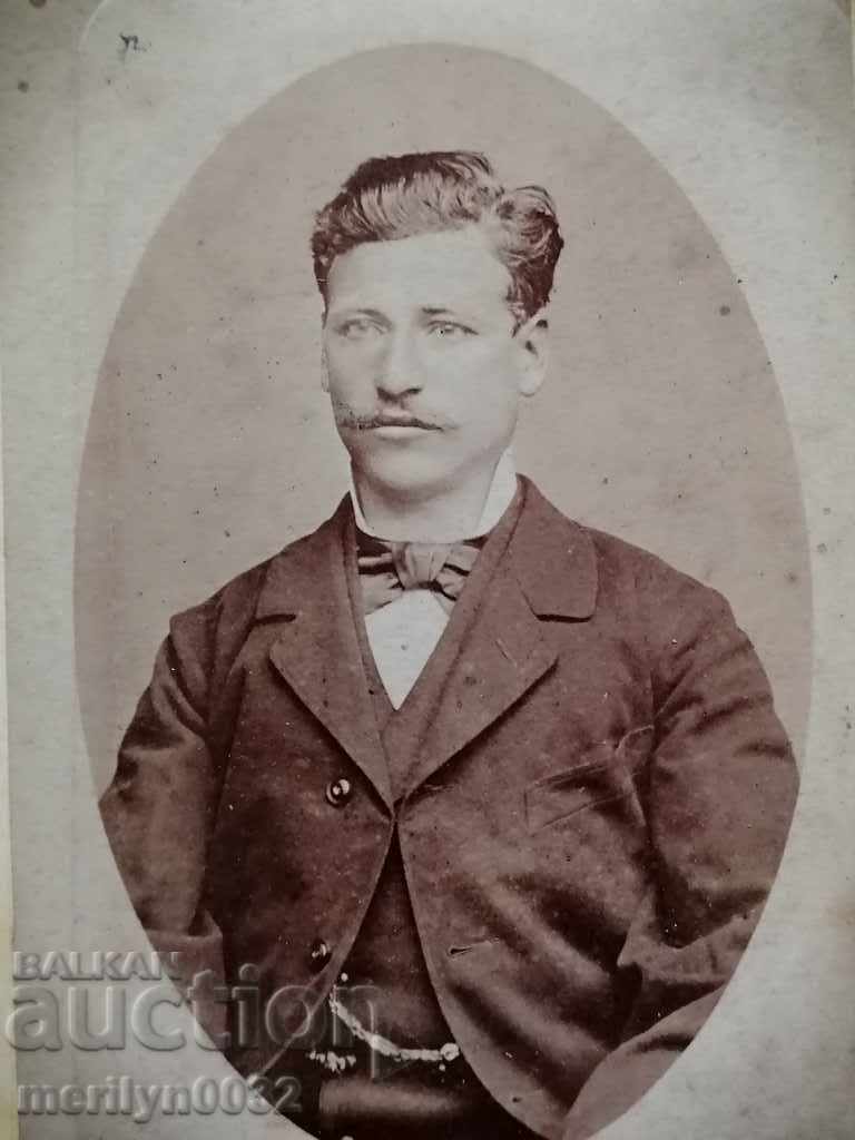 Cardboard Photo Photography Pleven in the 20th Century - 5