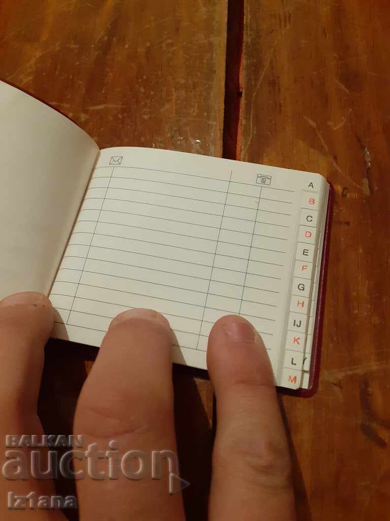 Livrarea Vechi caiet de notițe Tehnoexportstroy,Technoexportstroy