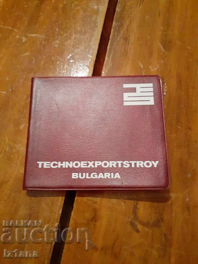 Vechi caiet de notițe Tehnoexportstroy,Technoexportstroy