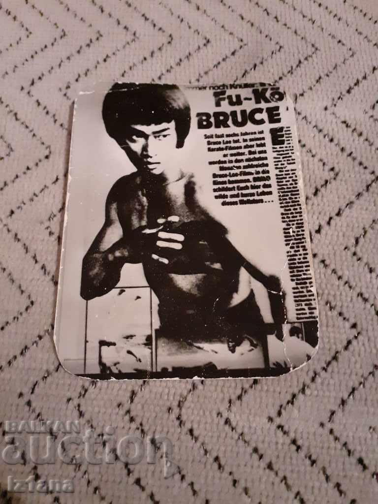 Παλιά καρτ ποστάλ Bruce Lee