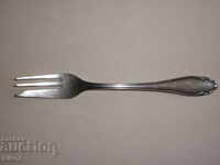 Old [1920g.], Silver plated cake fork.