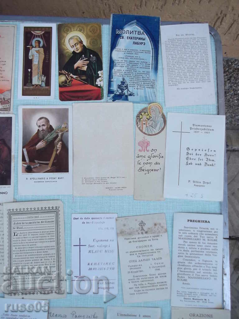 Lot of 53 old church cards - 7 Lot of 53 old church cards - 7