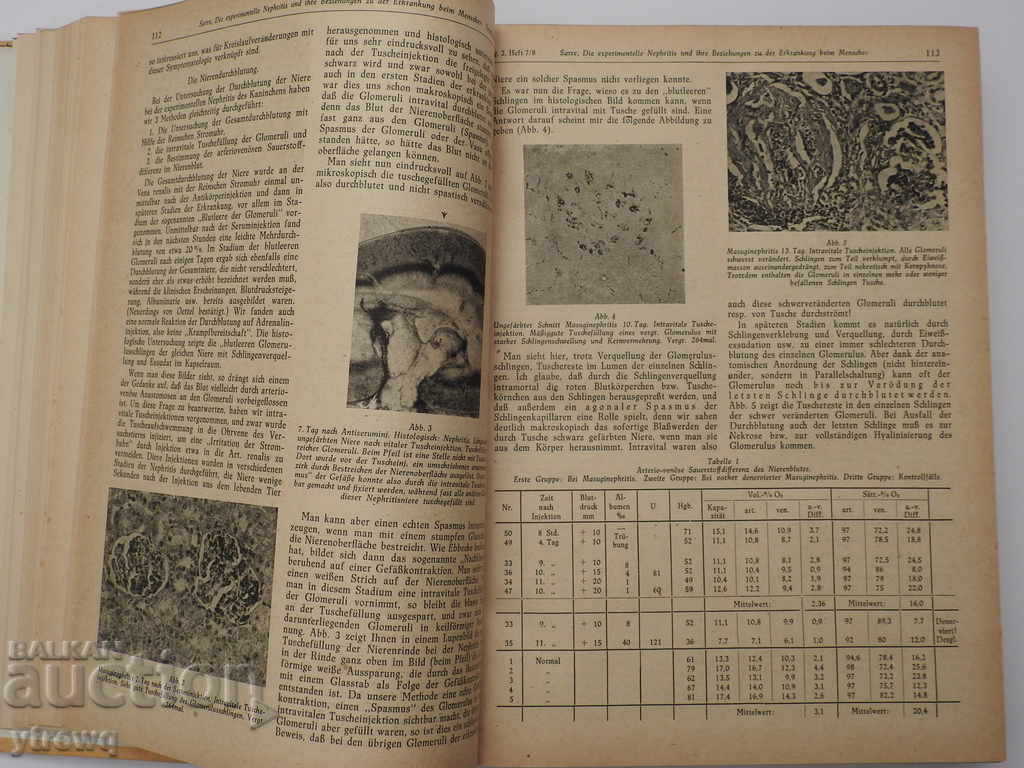 Παράδοση 1948 Γερμανικό βιβλίο ιατρικού βιβλίου Arztliche Forschung Παράδοση 1948 Γερμανικό βιβλίο ιατρικού βιβλίου Arztliche Forschung