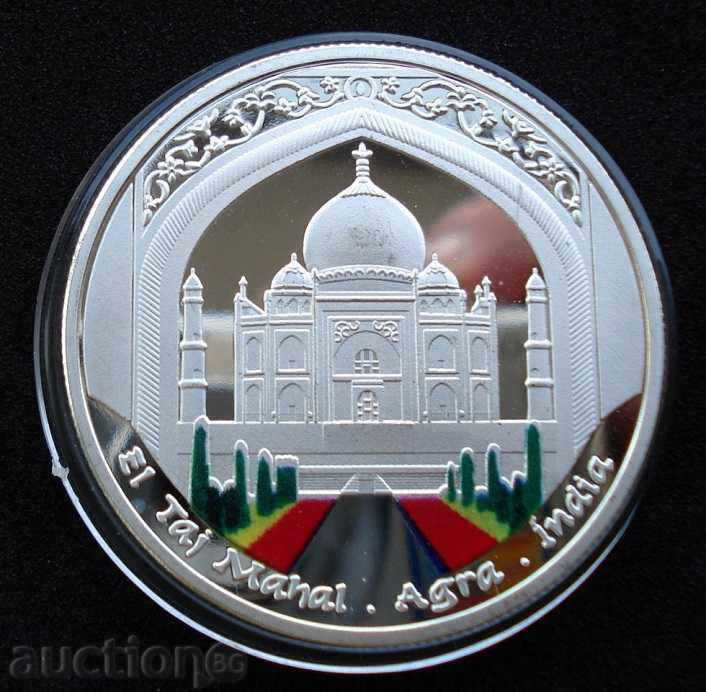 (¯`'•.¸ 10 Diners 2009 ANDORRA (Taj Mahal) UNC ¸.•'´¯)