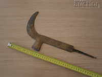 old primitive crooked knife kosher hand forged