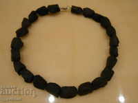 Very nice necklace made of real LAVA stones