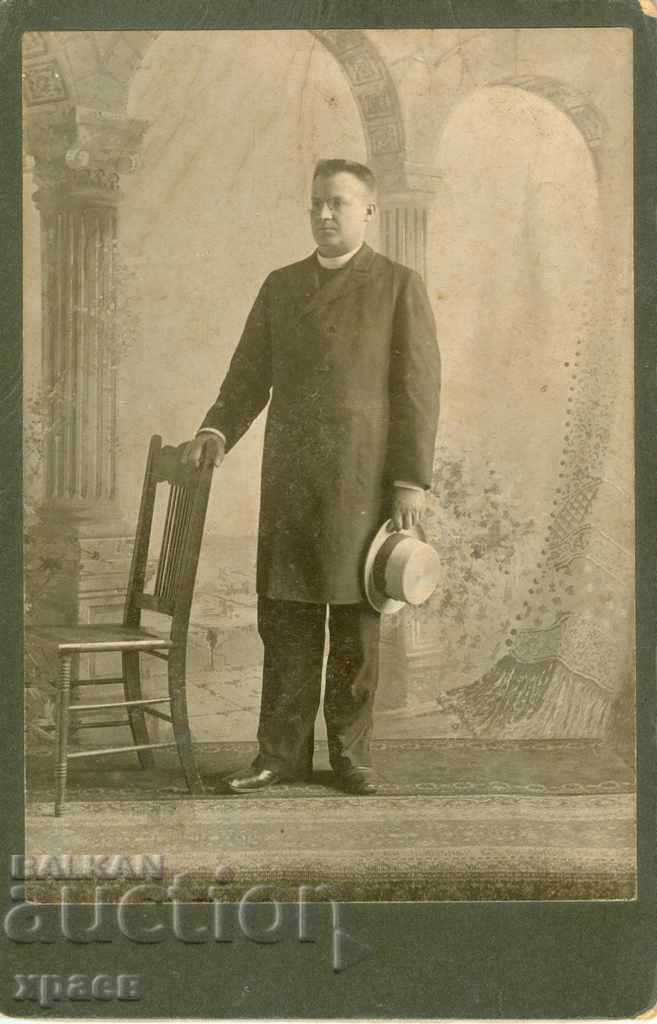 OLD PHOTO - CARDBOARD - 1630