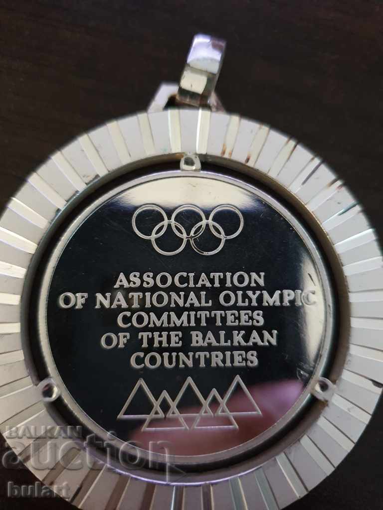 Auction  I Balkan Olympics + Keychain 1997