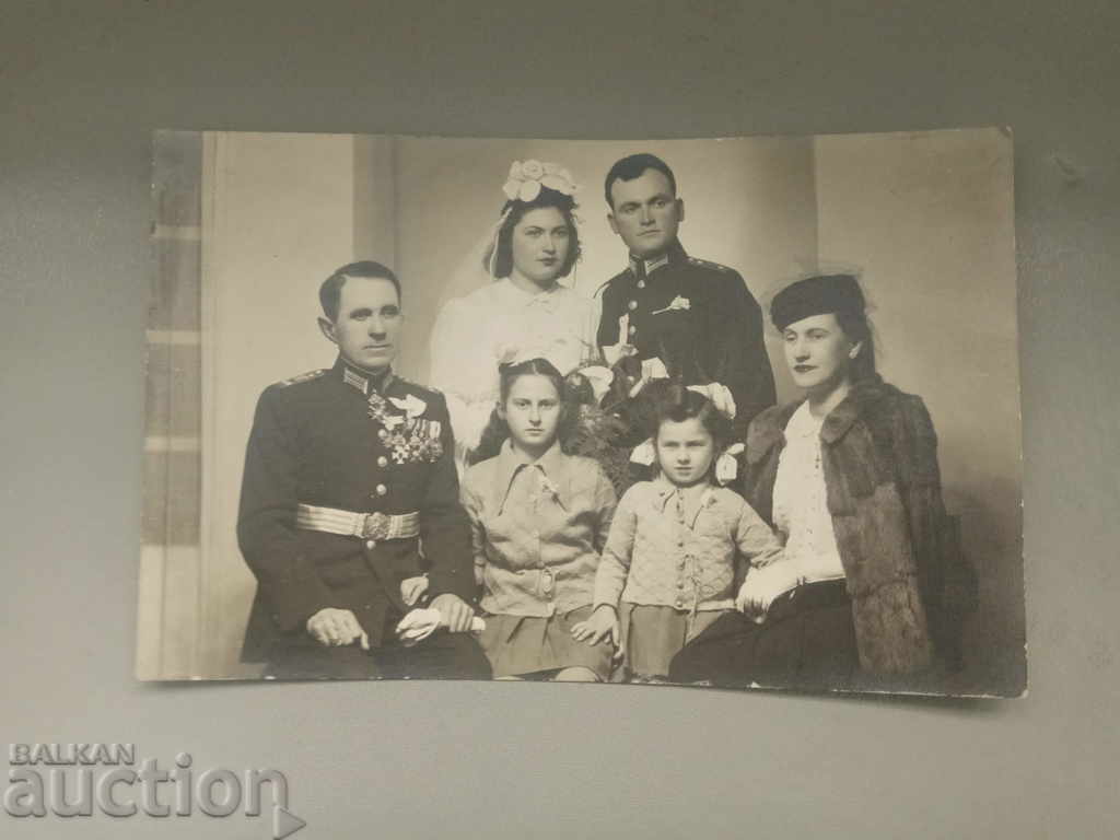 Фото Папакочев Битоля : сватба , военни , ордени /Велес 1943