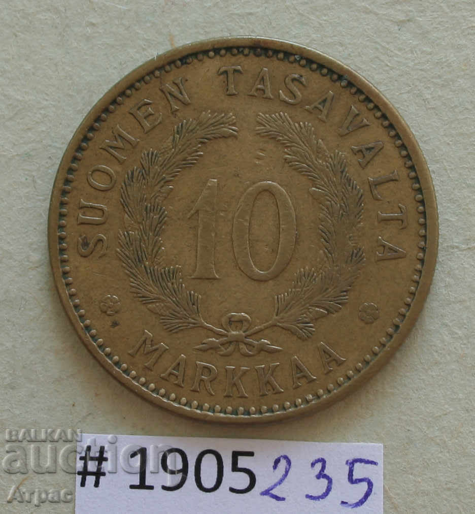 10 σημάδι 1929 Φινλανδία - σπάνιο νόμισμα