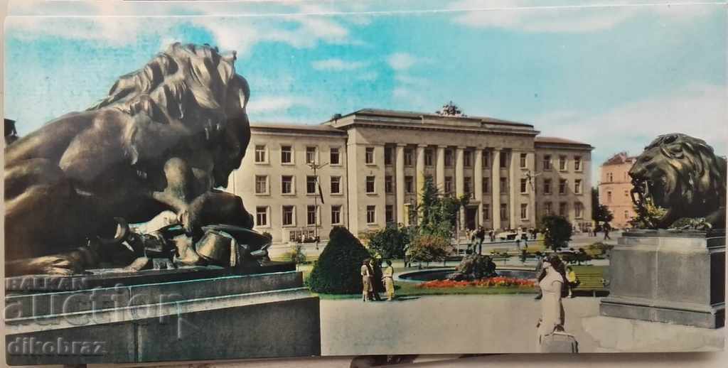 Русе - Домът на съветите - през 1960