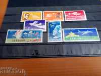 Poștă aeriană din România din 1960 Mi №1861 / 67