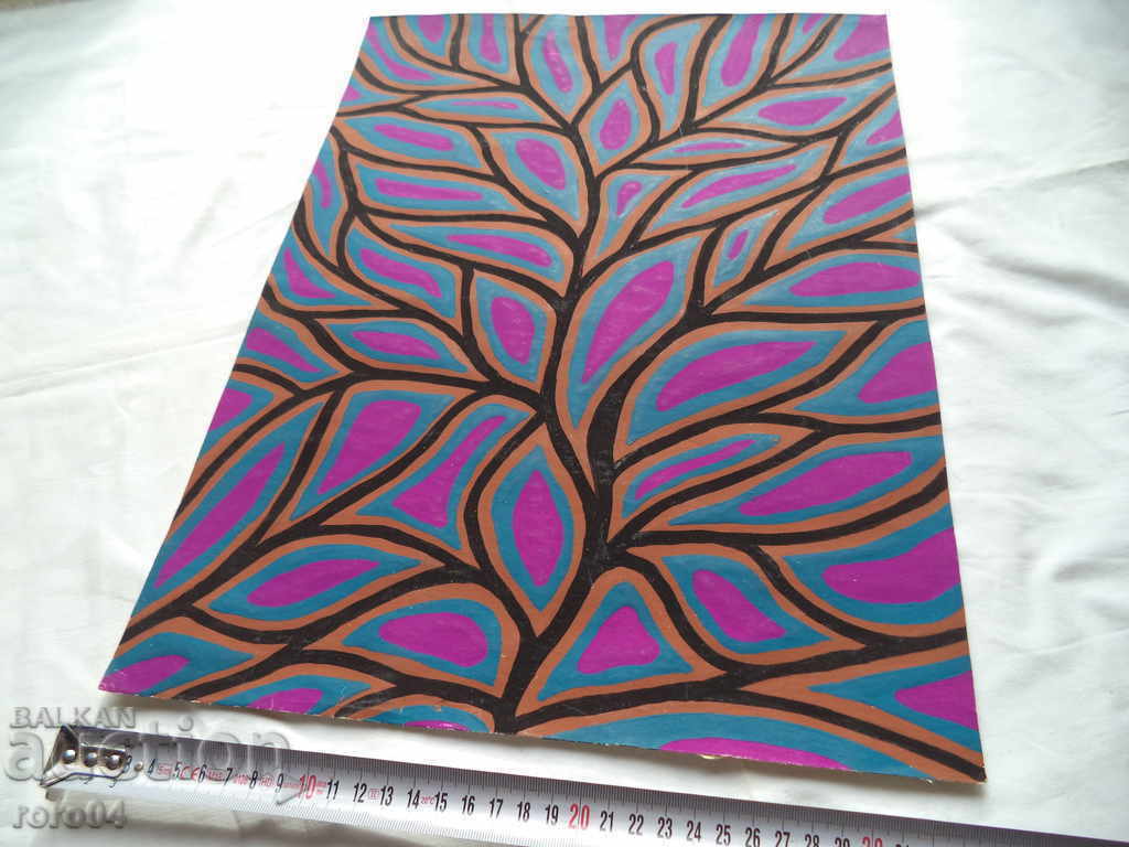 Auction WOOD - LETTER - TEMPERA Auction WOOD - LETTER - TEMPERA