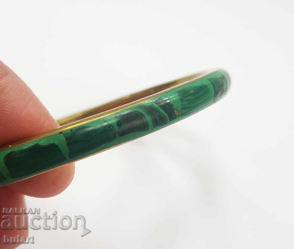 Malachite bracelet MALACHITE ANTIQUE VINTAGE BRACELET with price 80.00 BGN | € 40.90