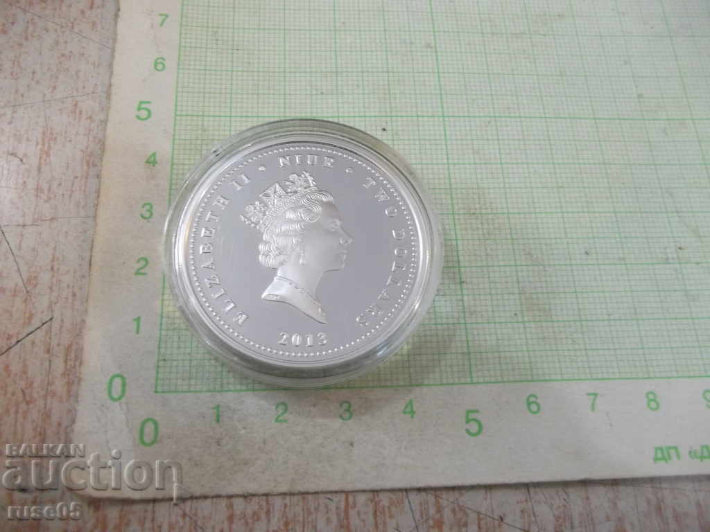 Auction ELIZABETH II * NIUE * TWO DOLLARS 2013 coin Auction ELIZABETH II * NIUE * TWO DOLLARS 2013 coin