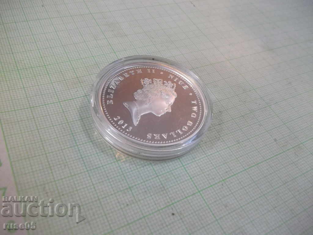 ELIZABETH II * NIUE * TWO DOLLARS 2013 coin - 5 ELIZABETH II * NIUE * TWO DOLLARS 2013 coin - 5