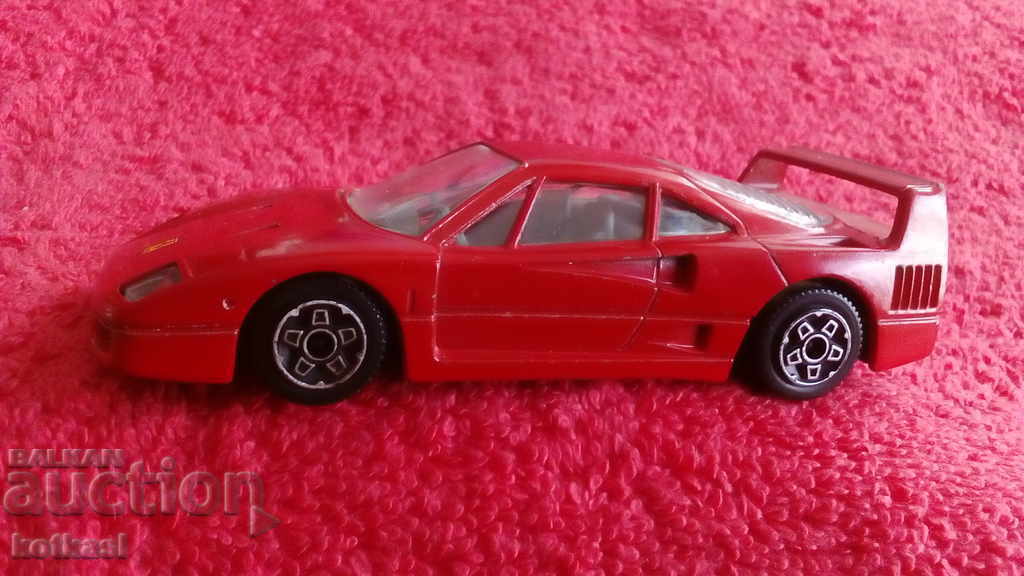 Old metal sports Ferrari 1/43 F40 ITALY burago with price 35.50 BGN | € 18.15 Old metal sports Ferrari 1/43 F40 ITALY burago with price 35.50 BGN | € 18.15